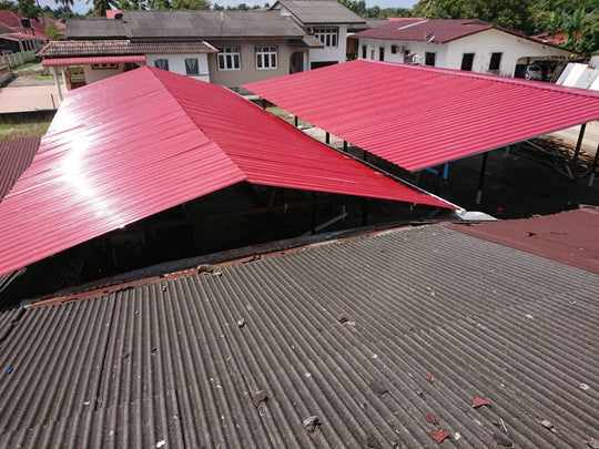 Rebuilt Aznan's Roof