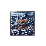 Batik Coaster Set - Blue Nautical Fern - Batik Boutique