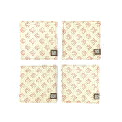 Batik Coaster Set (Reversible) - Coral Bunga - Batik Boutique
