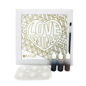 Batik DIY Painting Kit - Love Wins - Batik Boutique