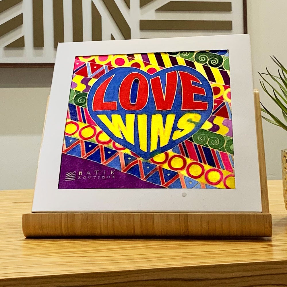 Batik DIY Painting Kit - Love Wins - Batik Boutique