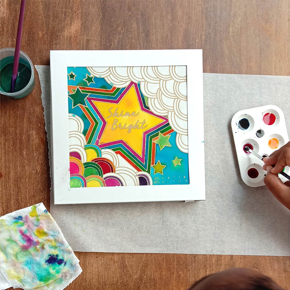 Batik DIY Painting Kit - Shine Bright - Batik Boutique