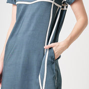 Batik Dress - Grey Brush - Batik Boutique