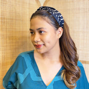 Batik Headband - Black Fern - Batik Boutique