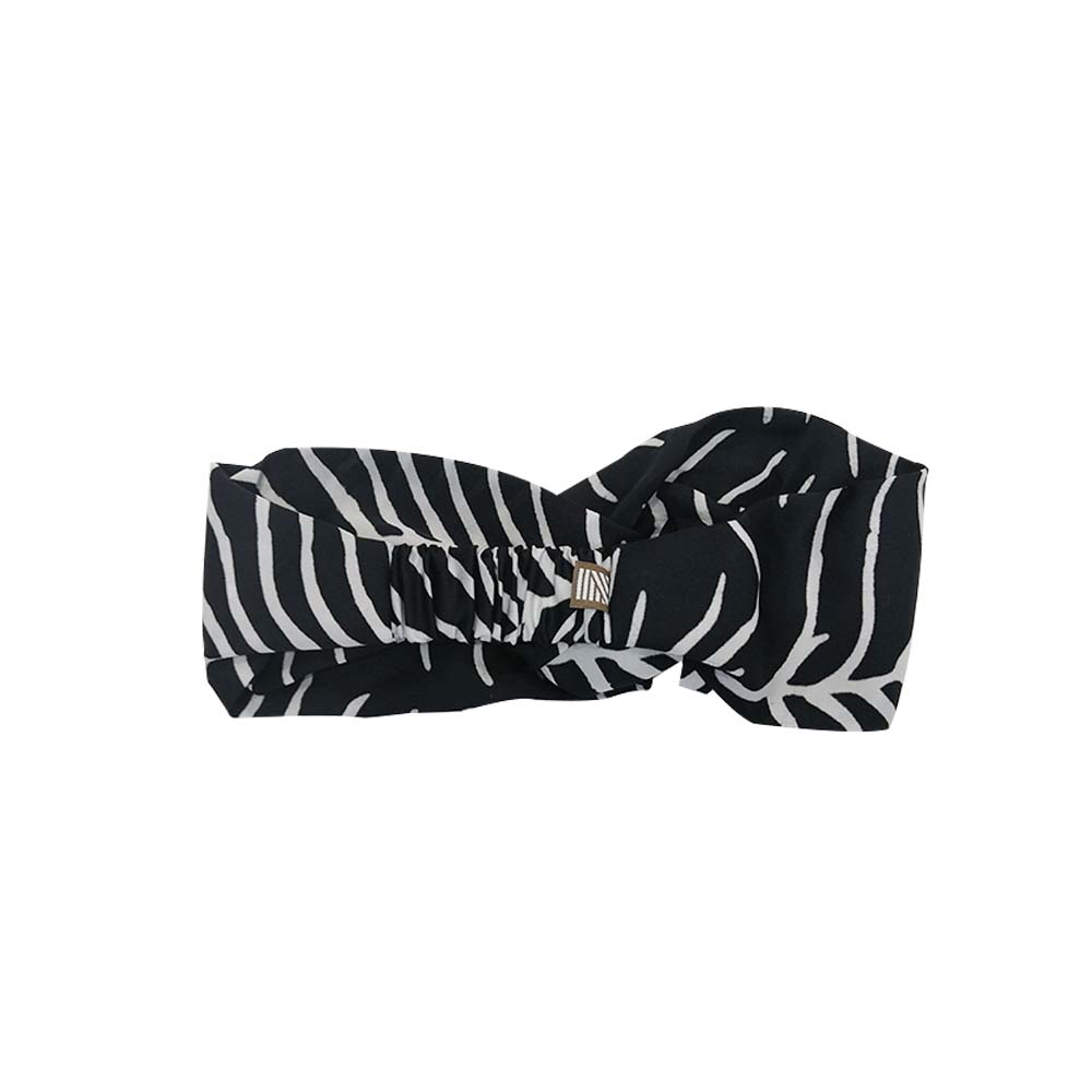 Batik Headband - Black Fern - Batik Boutique
