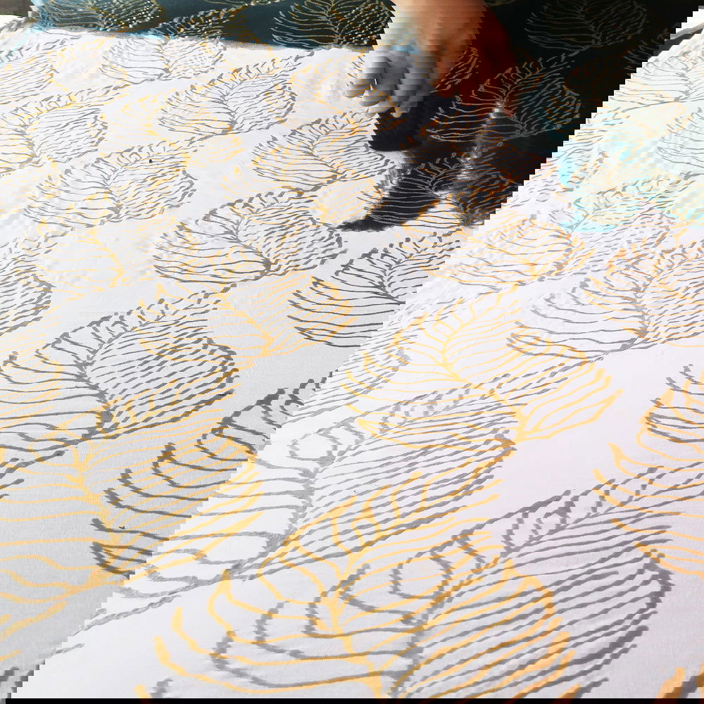 Batik Headband - Black Fern - Batik Boutique