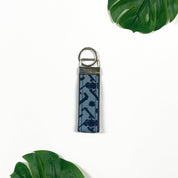 Batik Key Fob - Midnight Arabesque - Batik Boutique