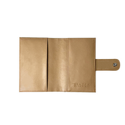 Batik + Leather Passport Cover - Teal Ukir - Batik Boutique