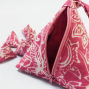 Batu Seremban - Pink Floret - Batik Boutique