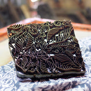 Boy's Batik Shirt - Tan Nautical Fern - Batik Boutique