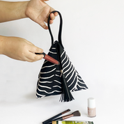 Ketupat Bag - Black Fern - Batik Boutique