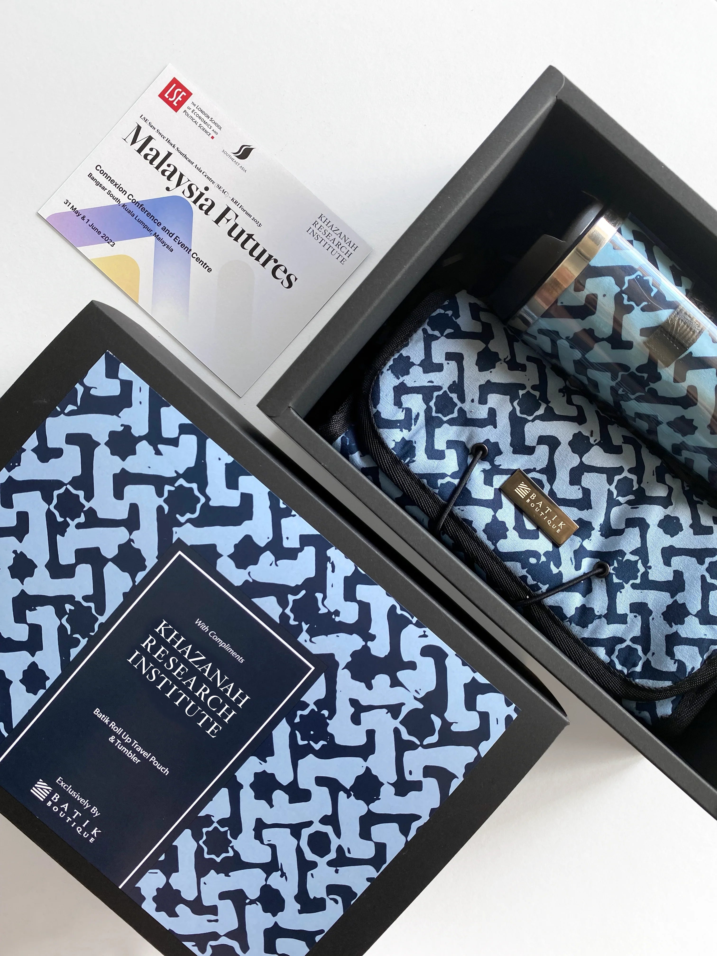 khazanah | roll up travel pouch