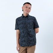 Men's Batik Shirt - Jet Rumpai - Batik Boutique