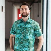 Man wearing cyan rumpai