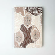 Taupe Petola notebook front view 