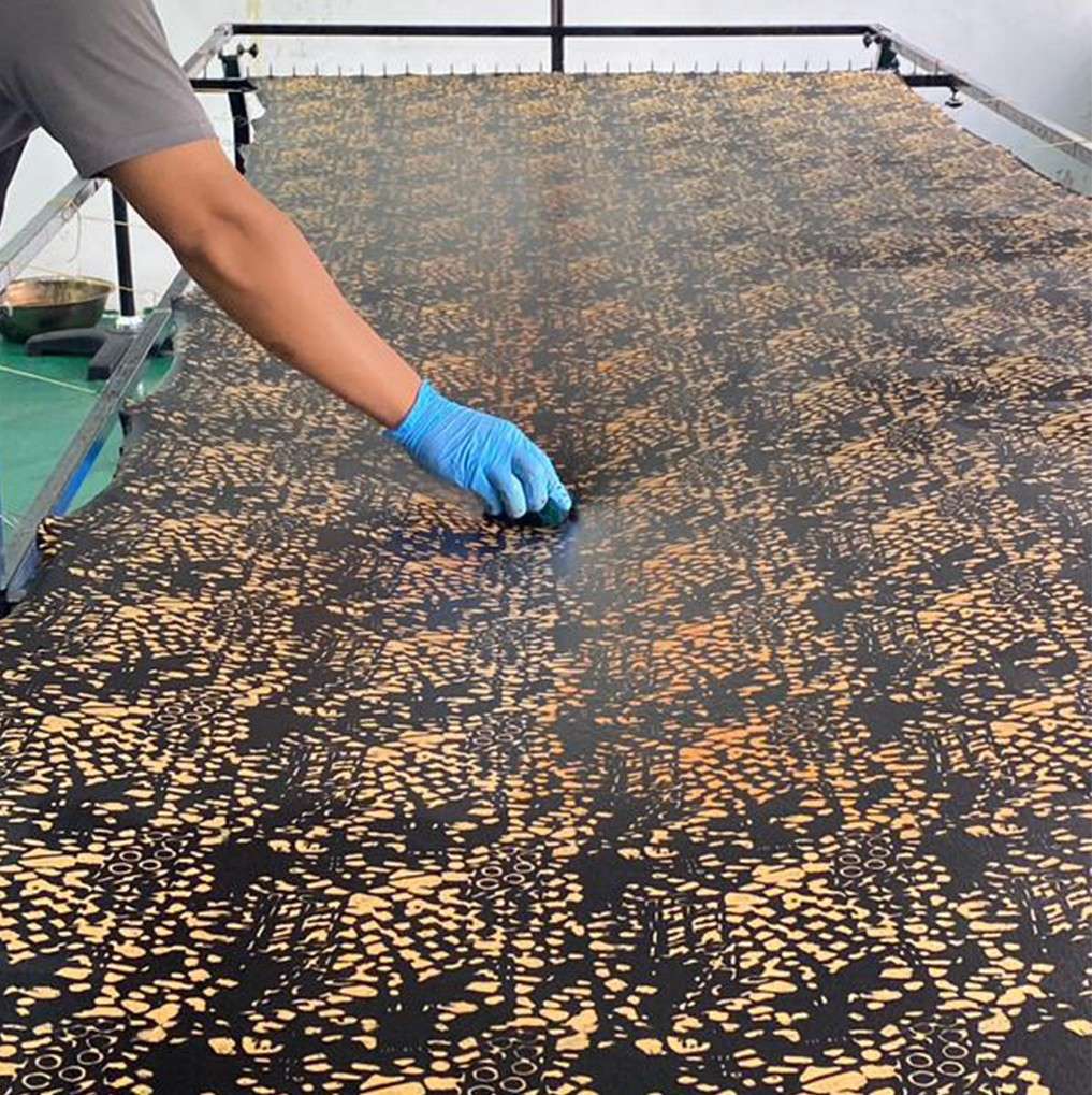 Tie Front Kimono - Black Leopard