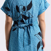 Batik Ayaz Dress - Azure Blooming lace
