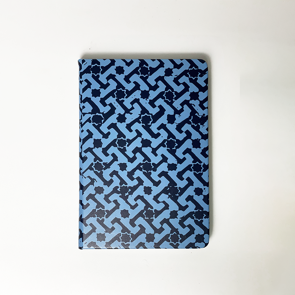 Batik-Inspired Notebook - Midnight Arabesque - Batik Boutique