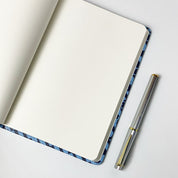 Batik-Inspired Notebook & Pen - Midnight Arabesque pages 