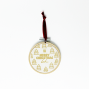 Batik DIY Painting Ornament Kits- Snowflakes