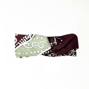 Batik Headband - Maroon Petola