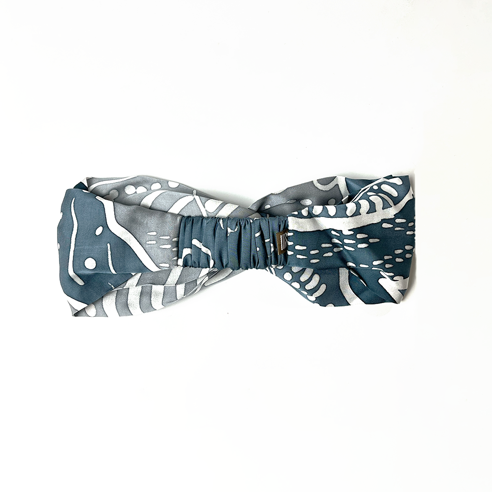 Batik Headband - Slate Petola