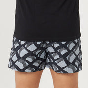 Batik Boxer Shorts - Black Nasi Lemak - Batik Boutique