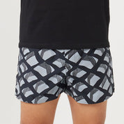 Batik Boxer Shorts - Black Nasi Lemak - Batik Boutique
