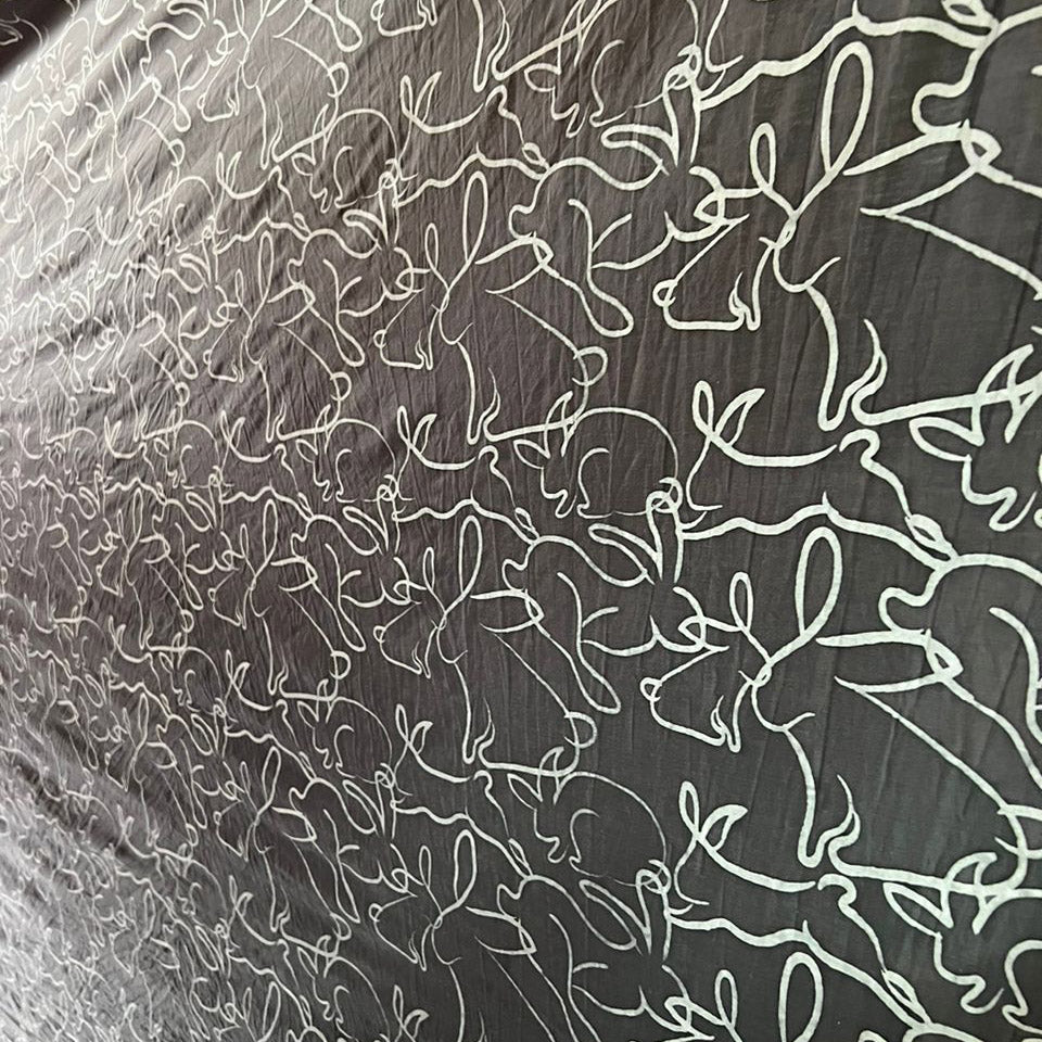 Batik Boxer Shorts - Peach Hare-itage - Batik Boutique