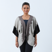 Batik Cardigan Kimono - Stone Fur - Batik Boutique