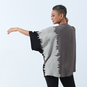 Batik Cardigan Kimono - Stone Fur - Batik Boutique