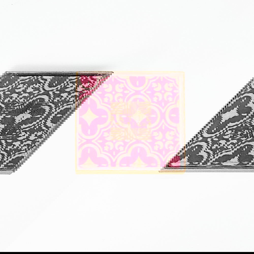 Batik Coaster Set (Reversible) - Crimson Celestial - Batik Boutique
