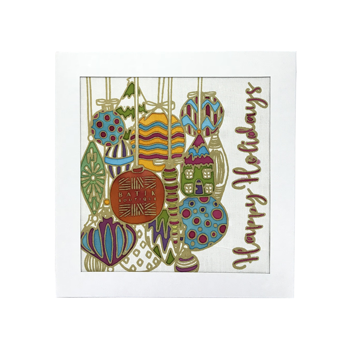 Batik DIY Painting Kit - Christmas Ornaments - Batik Boutique