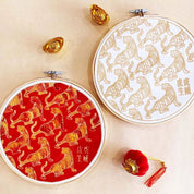 Batik DIY Painting Kit with Embroidery Hoop - Hari Hari Mau - Batik Boutique