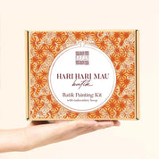Batik DIY Painting Kit with Embroidery Hoop - Hari Hari Mau - Batik Boutique
