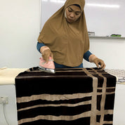 Batik Dress - Black Ecru - Batik Boutique