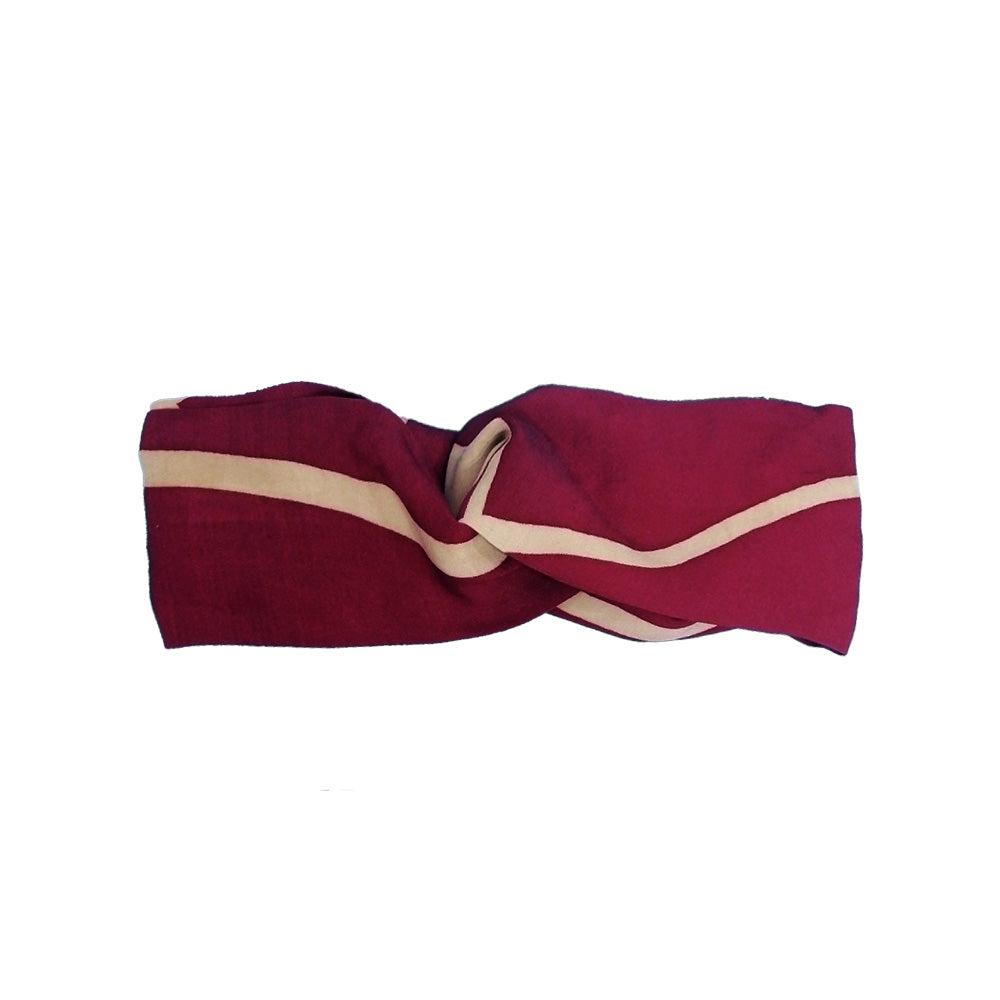 Batik Headband - Crimson Brush - Batik Boutique