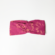 Batik Headband - Fuchsia Paw - Batik Boutique