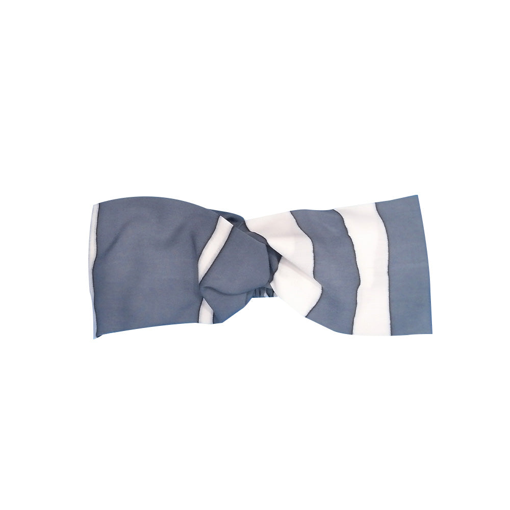 Batik Headband - Grey Brush - Batik Boutique