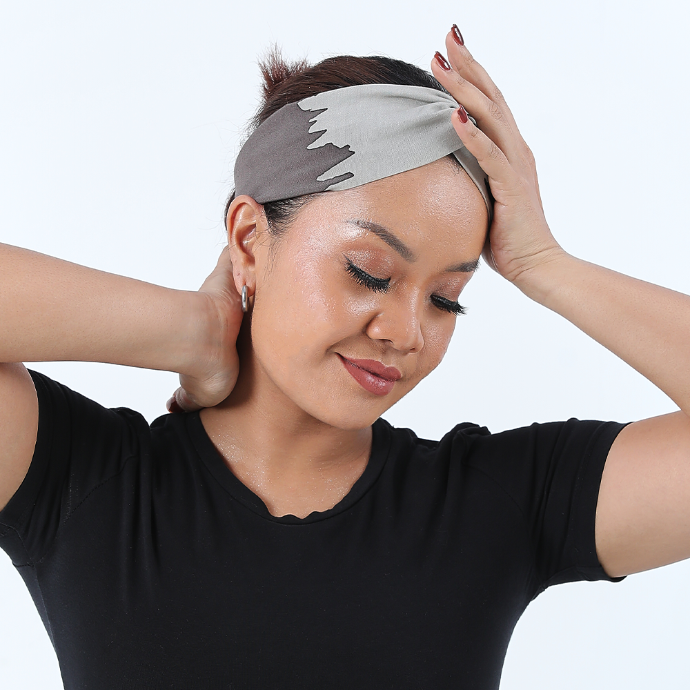 Batik Headband - Stone Fur - Batik Boutique