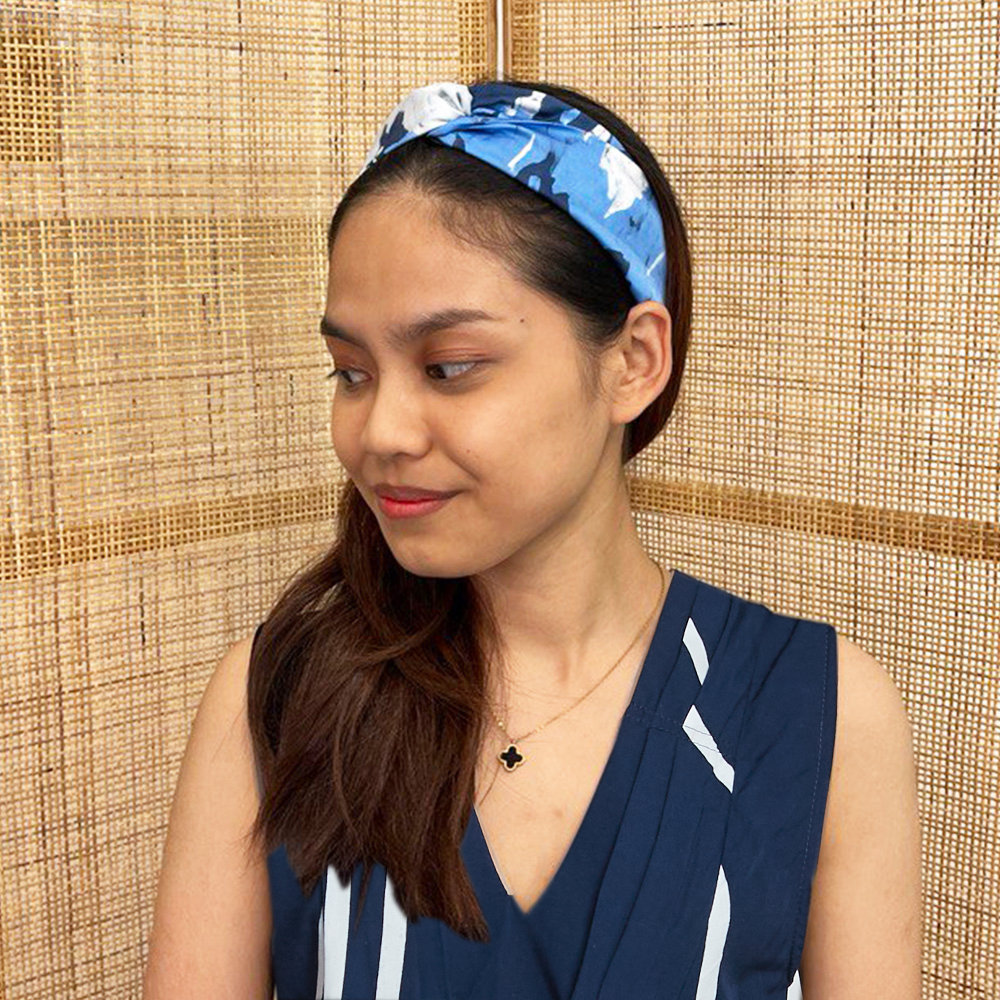 Batik Headband - Ultra Marine - Batik Boutique