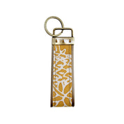 Batik Key Fob - Golden Pineapple - Batik Boutique