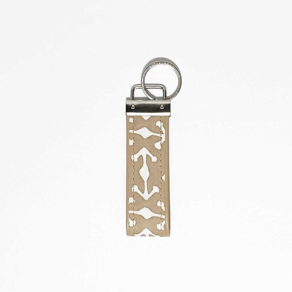 Batik Key Fob - Latte Kompas - Batik Boutique