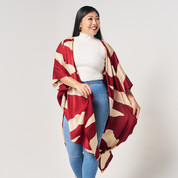 Batik Kimono - Crimson Rose - Batik Boutique