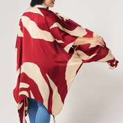 Batik Kimono - Crimson Rose - Batik Boutique