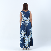 Batik Maxi Dress - Ocean Palmera - Batik Boutique