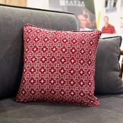 Batik Pillow Cover (Square) - Crimson Celestial - Batik Boutique
