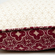 Batik Pillow Cover (Square) - Crimson Celestial - Batik Boutique