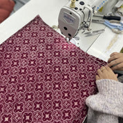 Batik Pillow Cover (Square) - Crimson Celestial - Batik Boutique