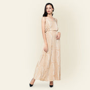 Batik Skirt - Latte Fern - Batik Boutique